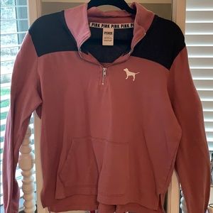 Pink Quarter Zip